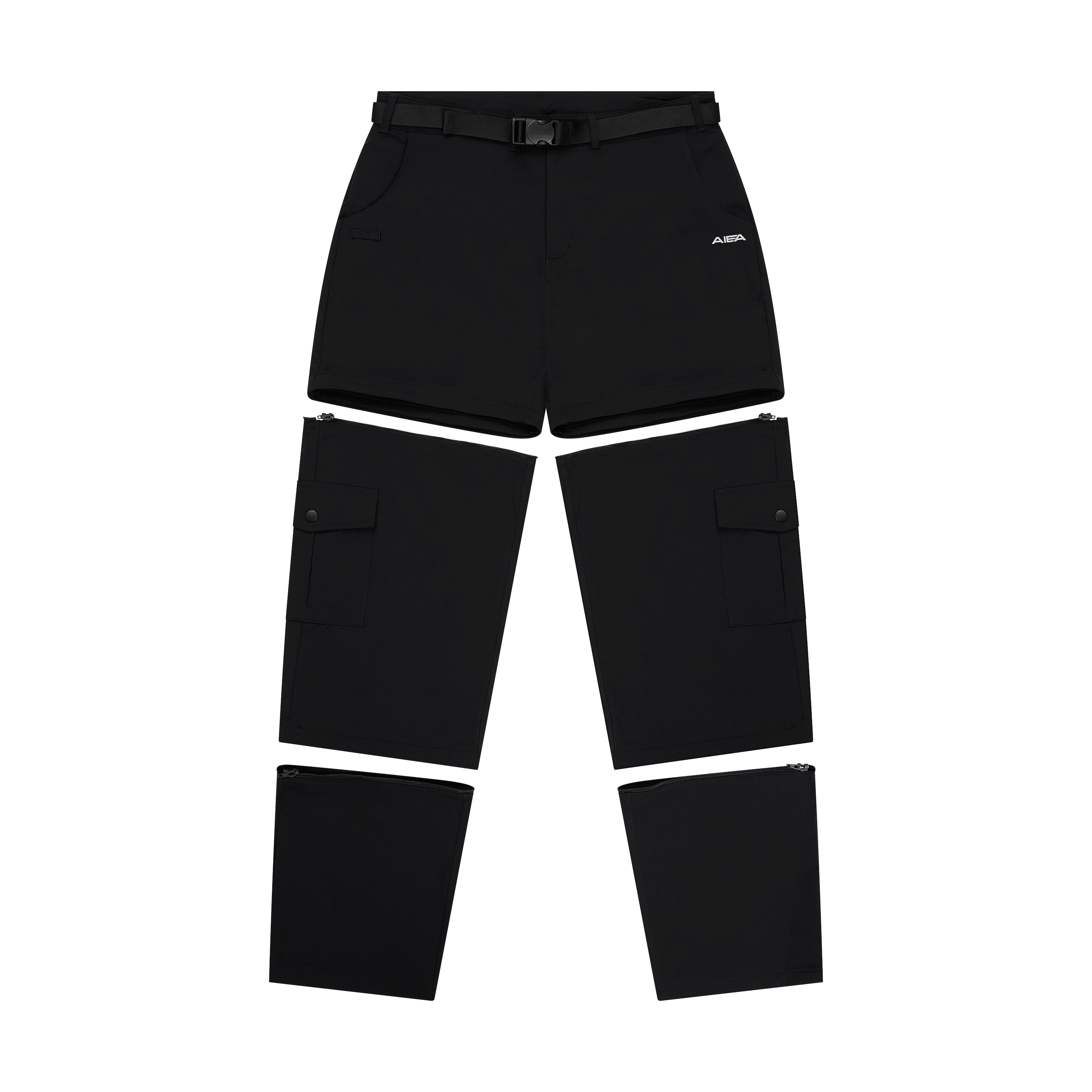 Local GOLF Convertible PANTS Black Black Traditional Pants – Primo