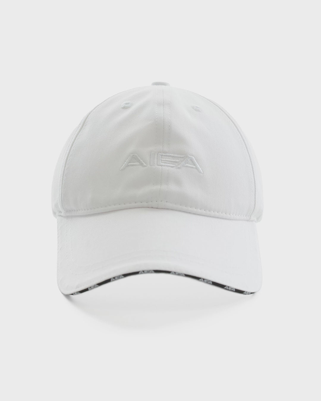 Black & White Strapback Hat – AIEA Golf